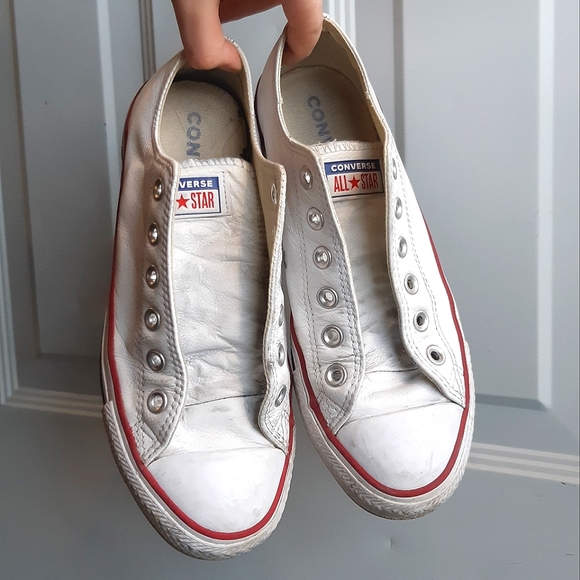 Converse Shoes - Leather Low Tops